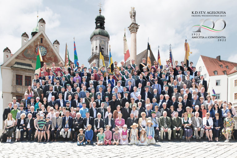 100 Jahre Agilolfia Gruppenbild